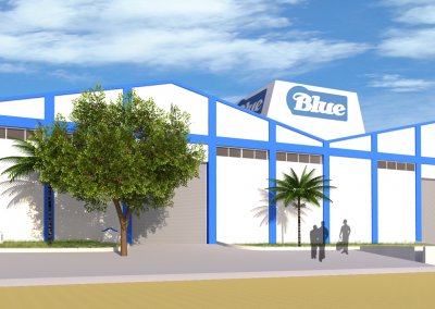 BLUE . NAMPULA